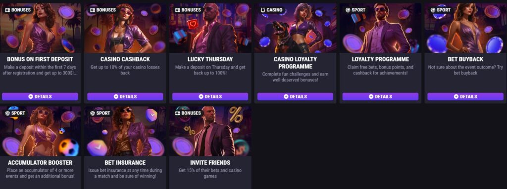 Betandreas Welcome Bonus & Free Spin